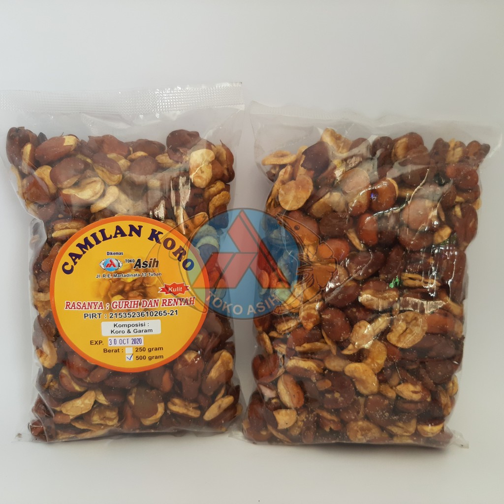 

Kacang Koro Kulit Gurih 500gr (Matang) - Toko Asih