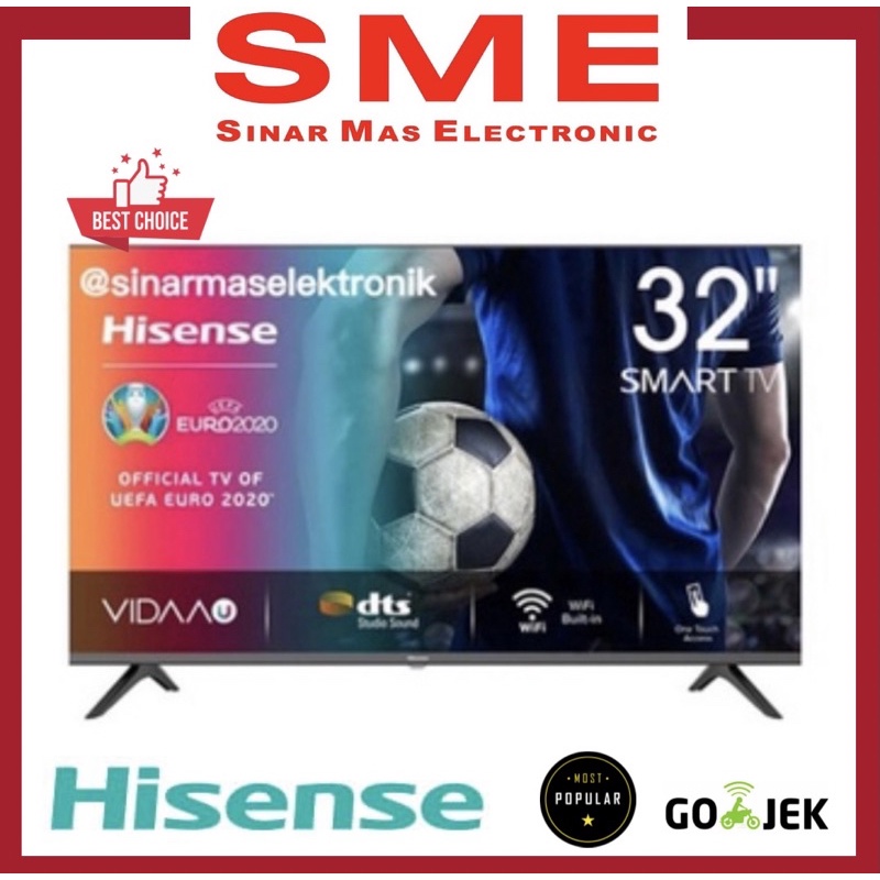 LED 32” ANDROID TV HISENSE (T2)