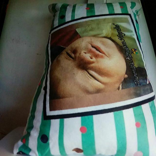 Bantal Foto Fullprint Bantal Custom Desain Cantik Hasil Berkualitas,tersedia 3ukuran Bantal Kenangan