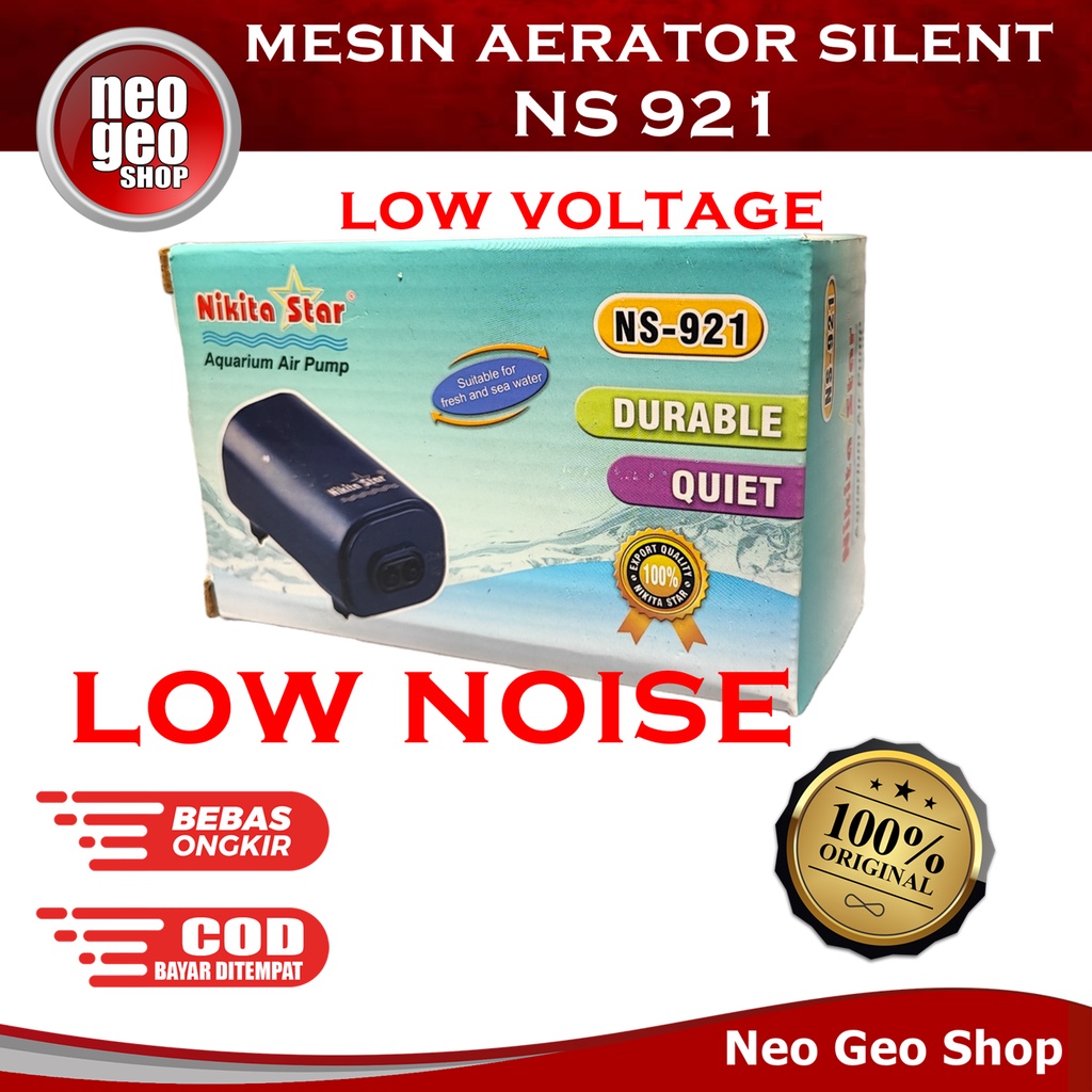 NIKITA STAR NS921 NS 921 mesin pompa aerator udara air pump aquarium silent