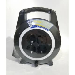 KABEL ROLL LOYAL WELTO FULL LY110 STOP KONTAK 4 LUBANG 10 METER KABEL ROLL LOYAL