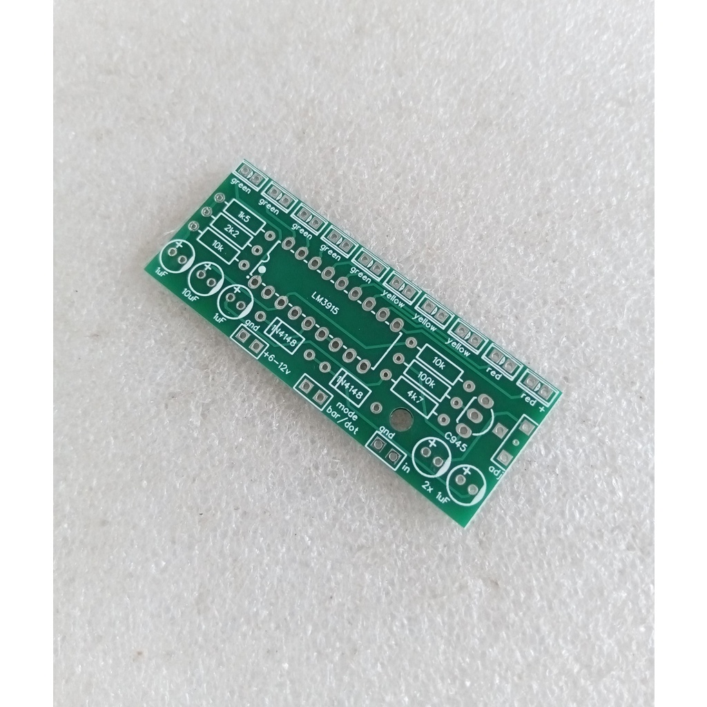 PCB LM3915 Mono VU Meter 10 Led