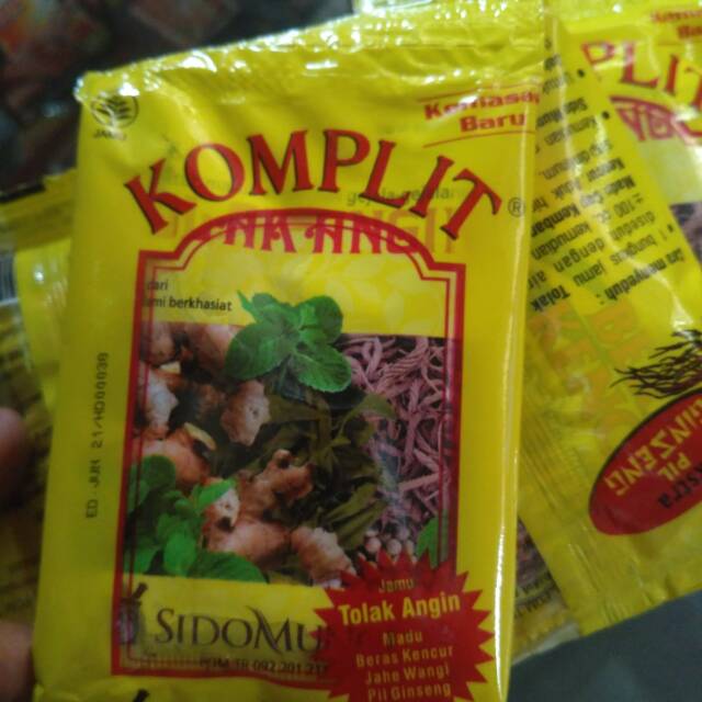 

Jamu komplit tolak angin sidomuncul