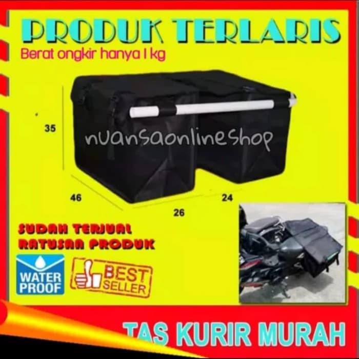 Termurah   Tas Obrok Tas Motor Tas Kurir Tas Pos Tas Kanvas Kargo Waterproof