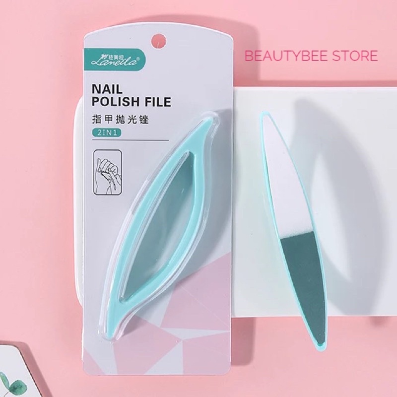 NAIL POLISH FILE / KIKIR KUKU LAMEILA 2 IN 1(C0134)