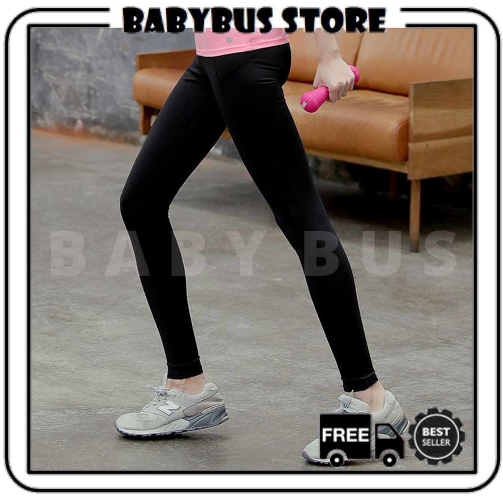 BBS Legging A24 Leggings Sport Wanita Celana Olahraga Running Kualitas Premium Celana Fitness Gym Jegging Panjang Yoga Korean Sport Import