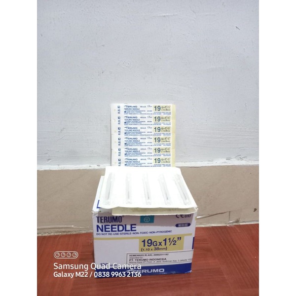 JARUM FASDHU TERUMO NEEDLE NEOLUS 19G  HARGA ECERAN