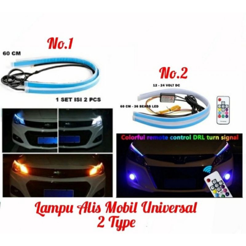 Lampu Alis Mobil RAIZE Lampu Alis Sein Running 60 cm