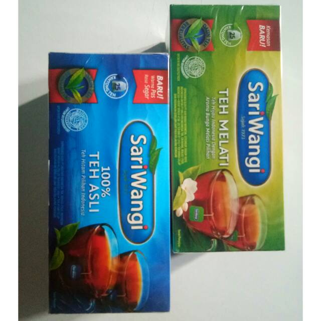 

Teh celup teh kantung sariwangi box