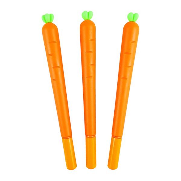 

Pulpen Wortel Gel Pen Berkarakter Carrot