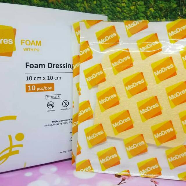 Foam modres with pu 10 x 10 cm