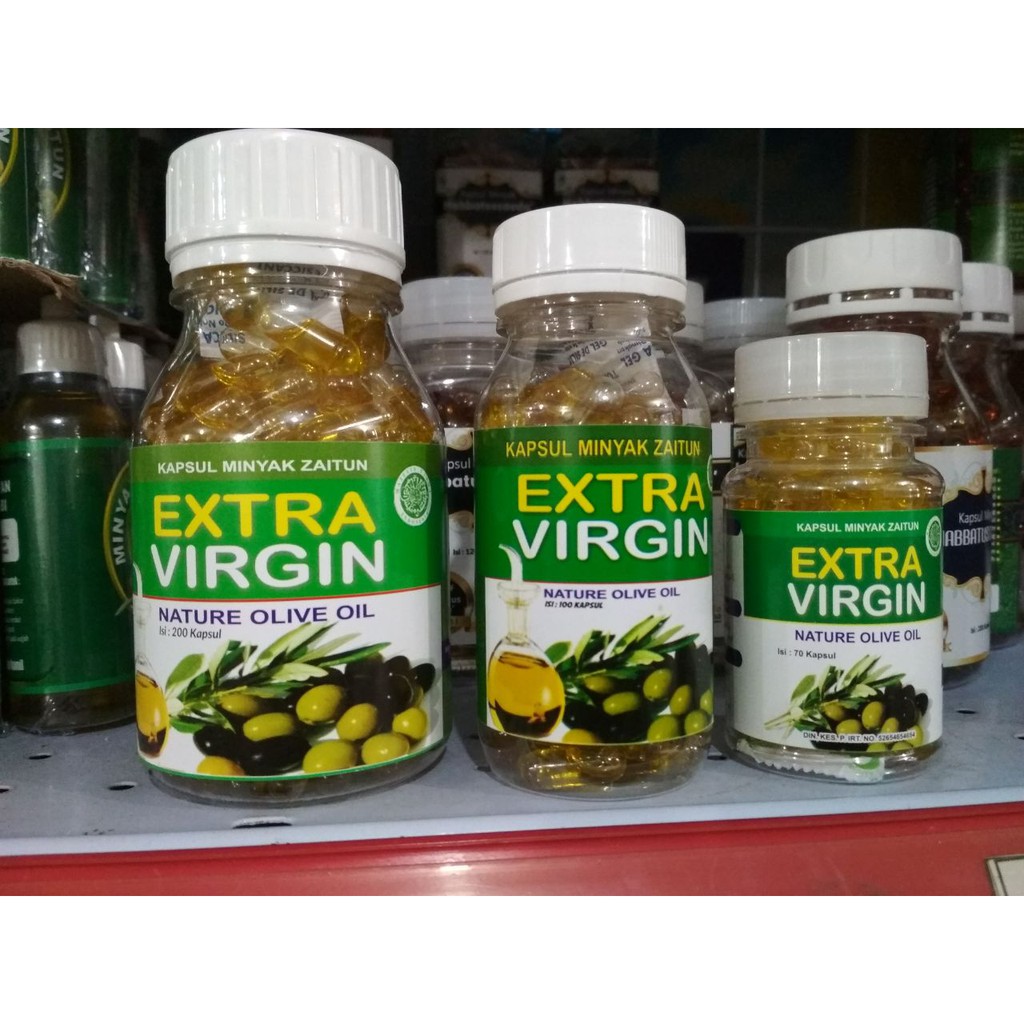 Kapsul Minyak Zaitun Extra Virgin Alfa Zahra Isi 100 Shopee Indonesia