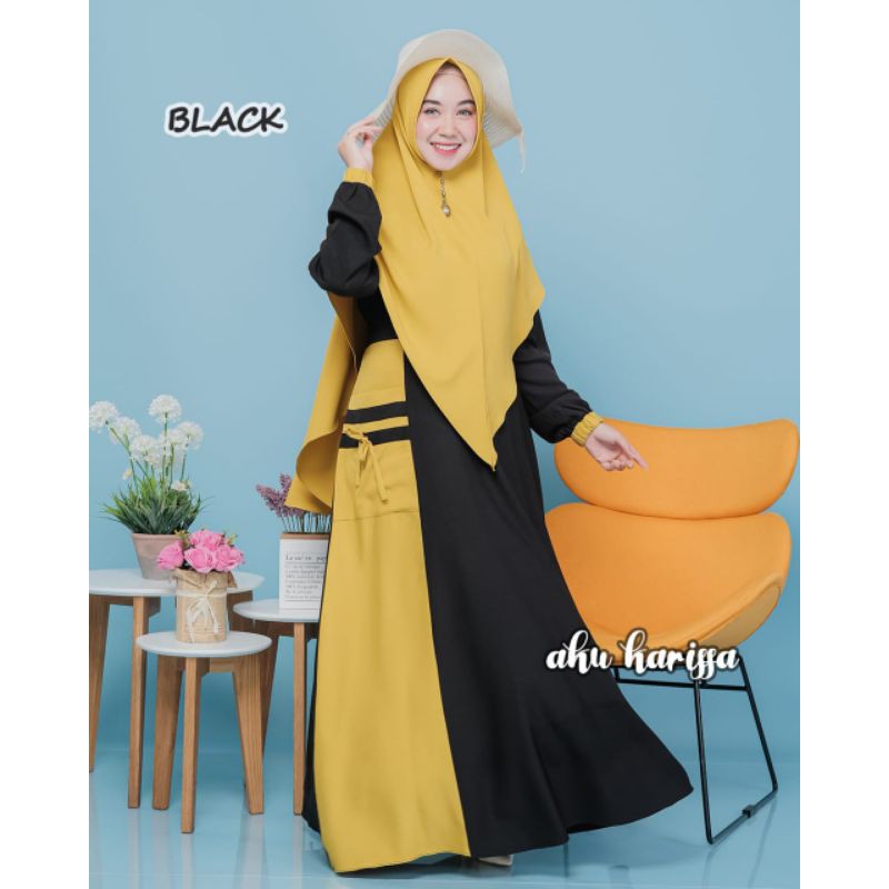 set syar'i Anisa , gamis set hijab by AKU KARISSA FASHION
