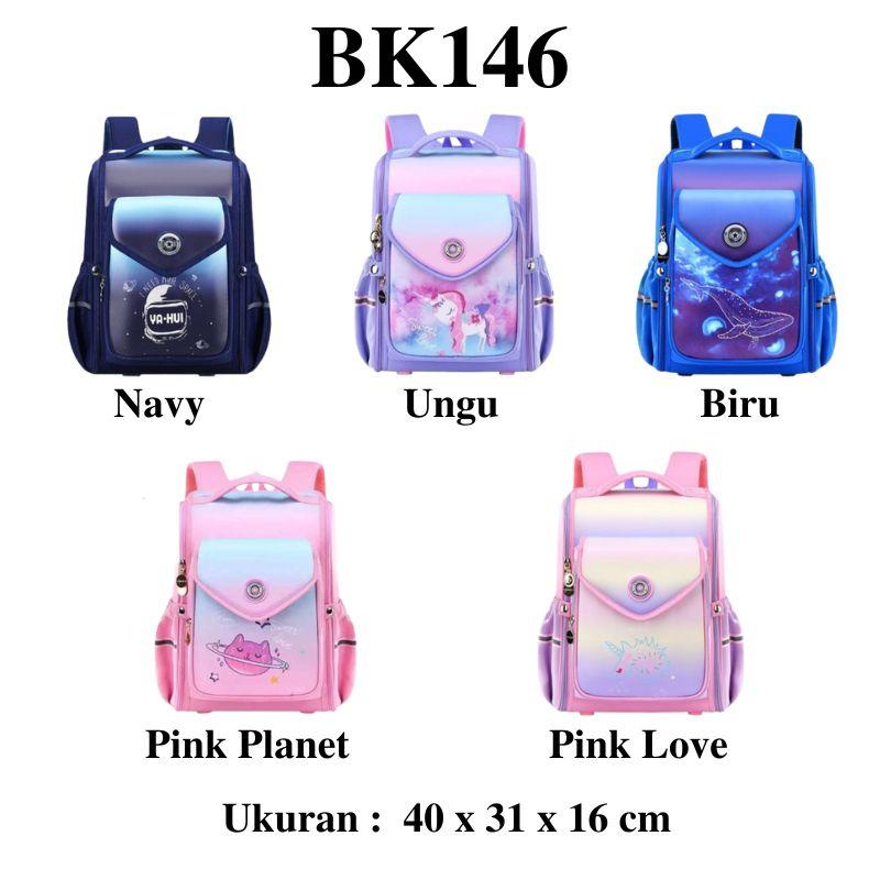 GOKIDO - BK146 TAS SEKOLAH TAS RANSEL ANAK PEREMPUAN TAS SEKOLAH ANAK PEREMPUAN TAS SEKOLAH WANITA TAS SEKOLAH