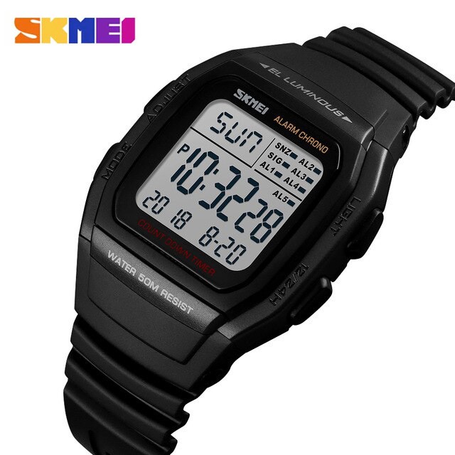 SKMEI 1278 Jam Tangan Pria Wanita Digital Anti Air WATCHKITE WKOS