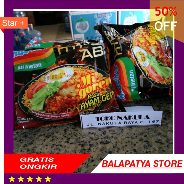 

HOT PROMO !!! INDOMIE GORENG RASA AYAM GEPREK