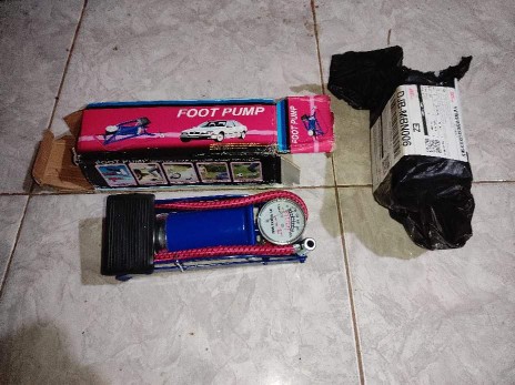 Pompa Mobil Pompa Motor Pompa Sepeda Pompa Injak Darurat Foot Pump Pompa Mini Pompa Murah