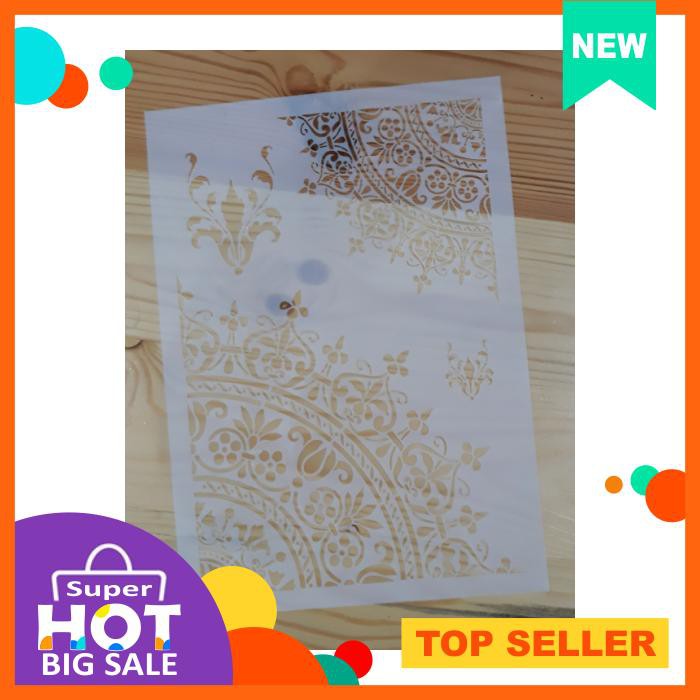 

Stencil Vintage Motif