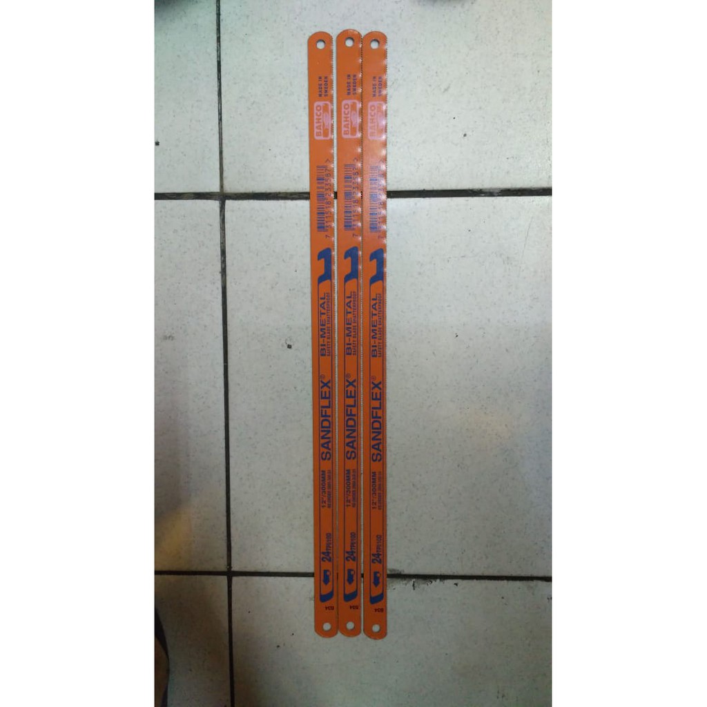 Mata Gergaji Besi 12 inch 24 TPI Sandflex BACHO 12 in x 24 TPI