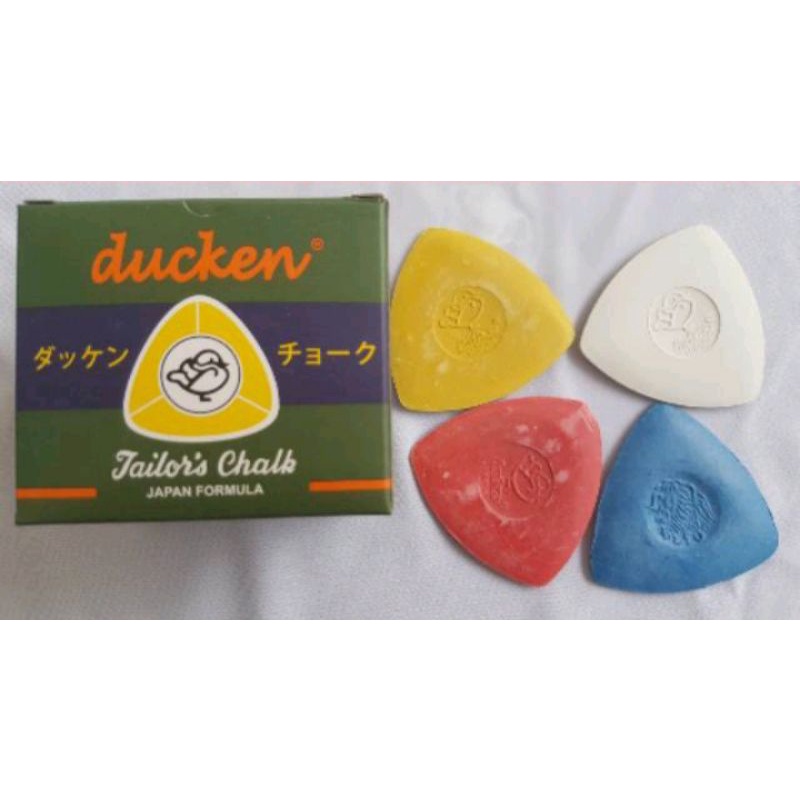 kapur jahit,, kapur bebek,, kapur penanda kain,, kapur jahit ducken