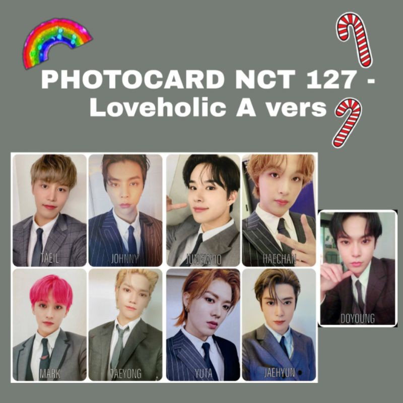UNOFFICIAL PHOTOCARD NCT 127 - LOVEHOLIC MURAH KPOP