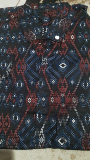 Morris Store Kemeja Batik Songket Pria Motif Clasic