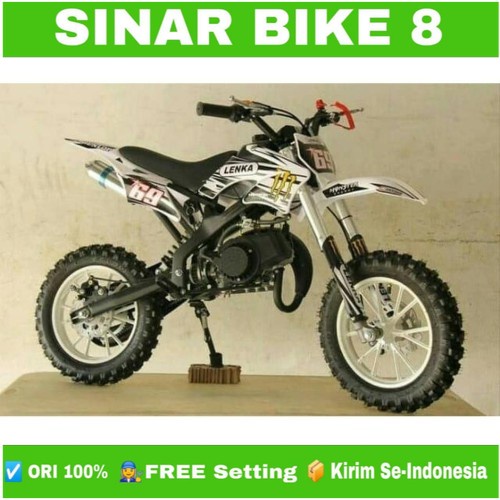 Motor Cross Mini Trail Lenka MC 69 2 Tak , Bensin Campur