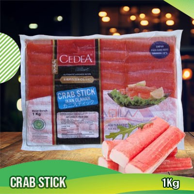 

Cedea Crab Stick (Stik Kepiting) | Kemasan 1Kg