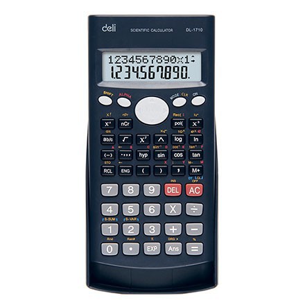 

Scientific Calculator (Dark Grey) DELI - Kode Produk E1710