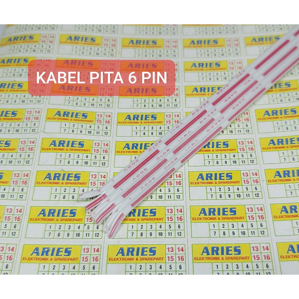 KABEL PITA 6 PIN PER METER