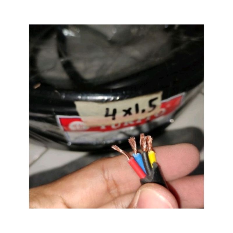kabel yurito 4x1 5 audio speaker spiker 4 x 1,5 original harga permater