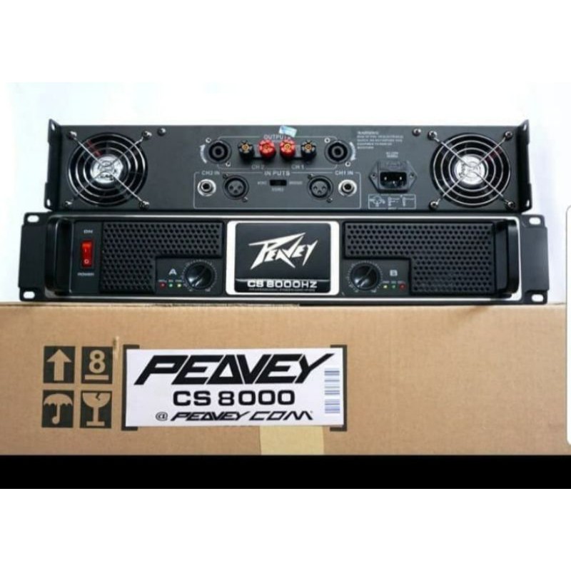 power amplifier peavey cs 8000/cs8000 mantap