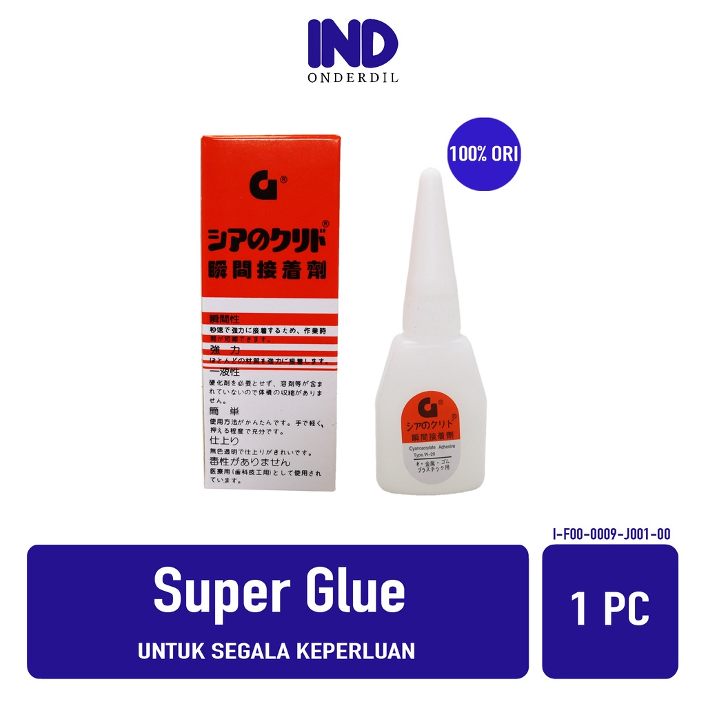 Lem-Perekat-Super Glue-Cair G Tong Sheng Korea Ori 100%