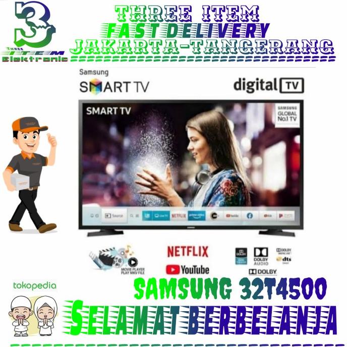 Smart Tv SAMSUNG 32T4500 Smart LED Tv 32 Inch 32T4500