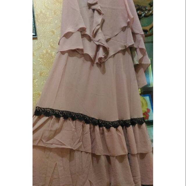 Gamis ceruti premium syar'i