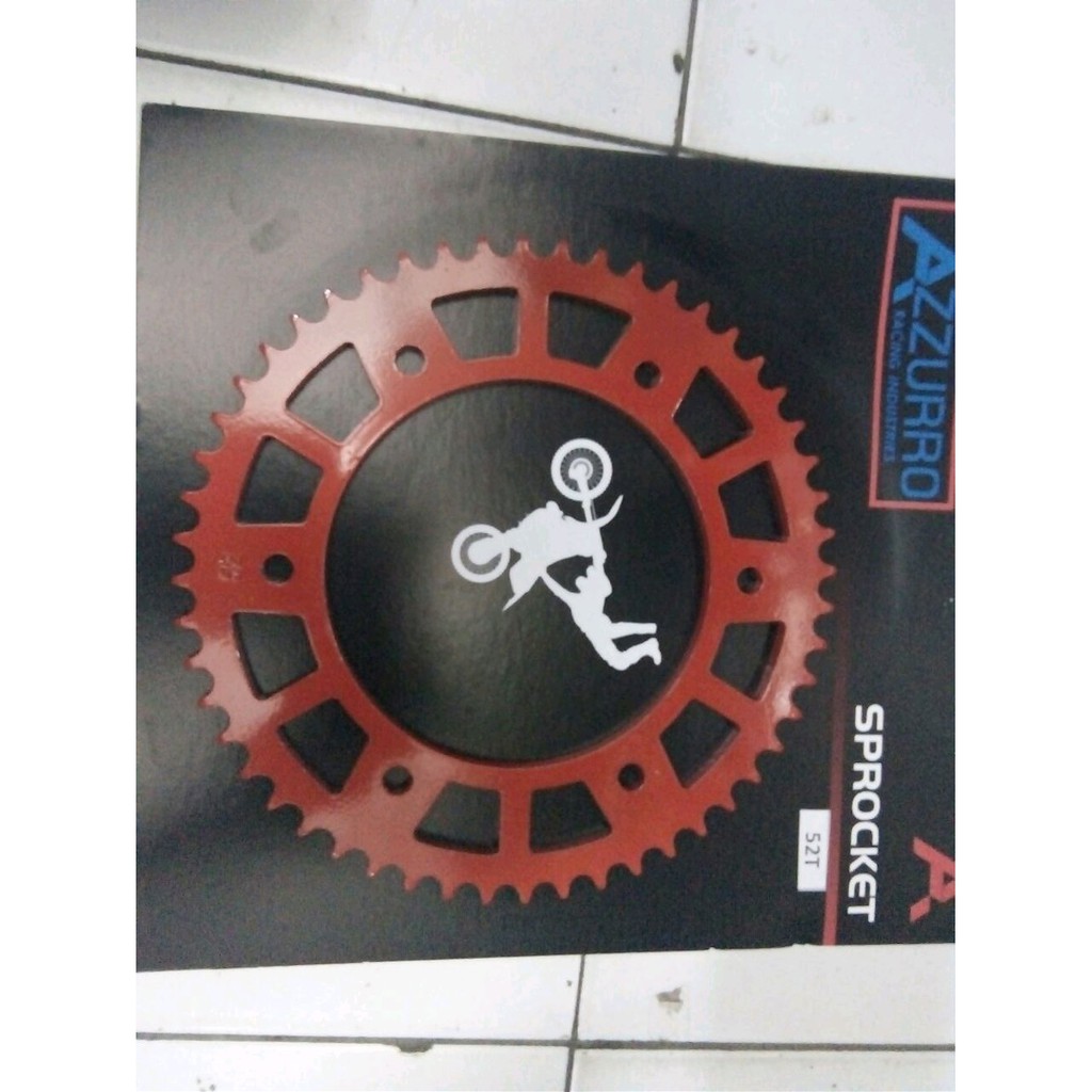 GEAR CRF 150 428 52 53 54 55 TRAIL ADVENTURE MOTOR CROSS MERK AZURO Shopee Indonesia