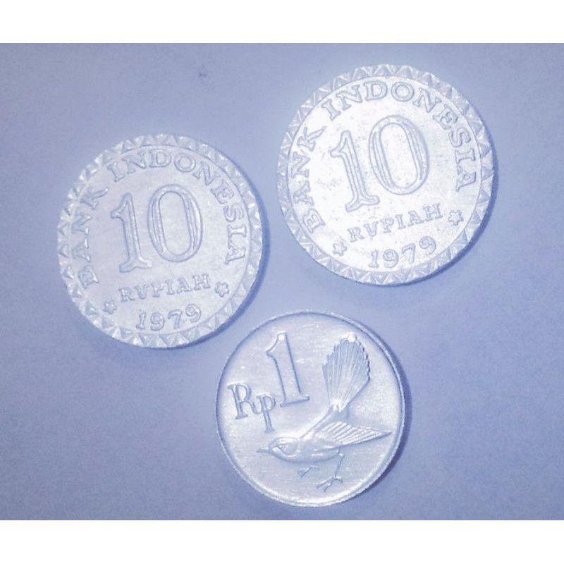 KOIN KUNO PAKET MAHAR PERNIKAHAN 21 RUPIAH 1O+1O+1=21 RUPIAH