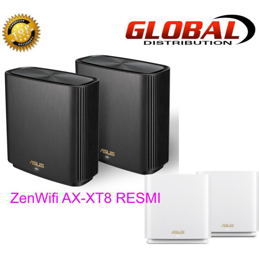 Router Asus ZenWiFi AX-XT8 2Pack Quad Core - Resmi