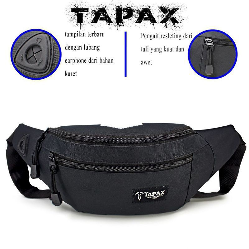 Tas Waistbag Unisex Colorways Tapax Oval KinayShop