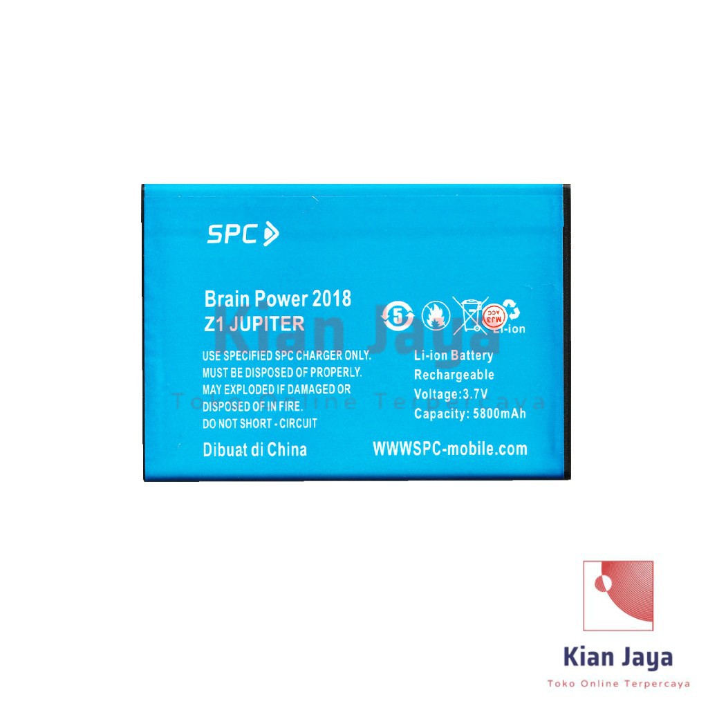 Baterai Hp SPC Z1 Jupiter Original Double Power Batre Batrai Battery Ori