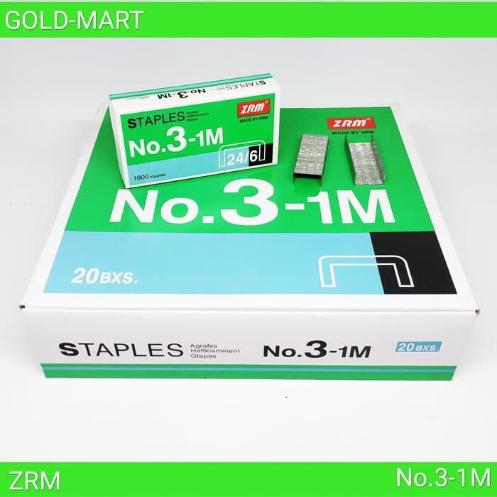 

Promo ZRM Isi Staples No.3 Berkualitas