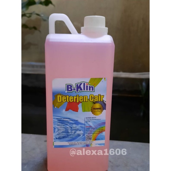 Jual DETERGEN CAIR B KLIN KEMASAN 1 LITER | Shopee Indonesia