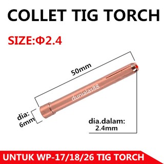 Copper TIG Welding Torch Collet Tip At ₹ 250 In Pune | ID: 2854382705462 - Foto 6
