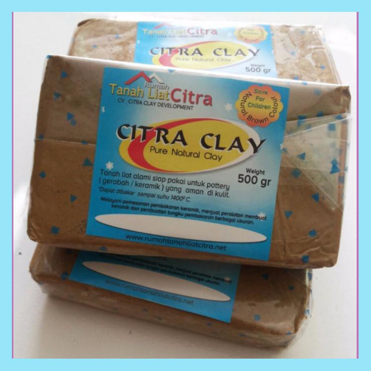 

CITRA CLAY (TANAH LIAT) 500GR