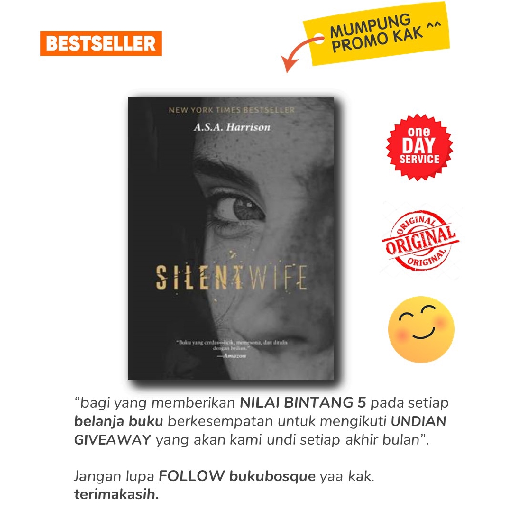 

BUKU FIKSI - SILENT WIFE - NOURA BOOKS