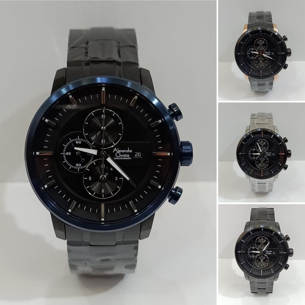 Jam Pria Alexandre Christie Ac6323 Ac 6323 Original Garansi Resmi Alexander Christie Free Baterai Indonesia