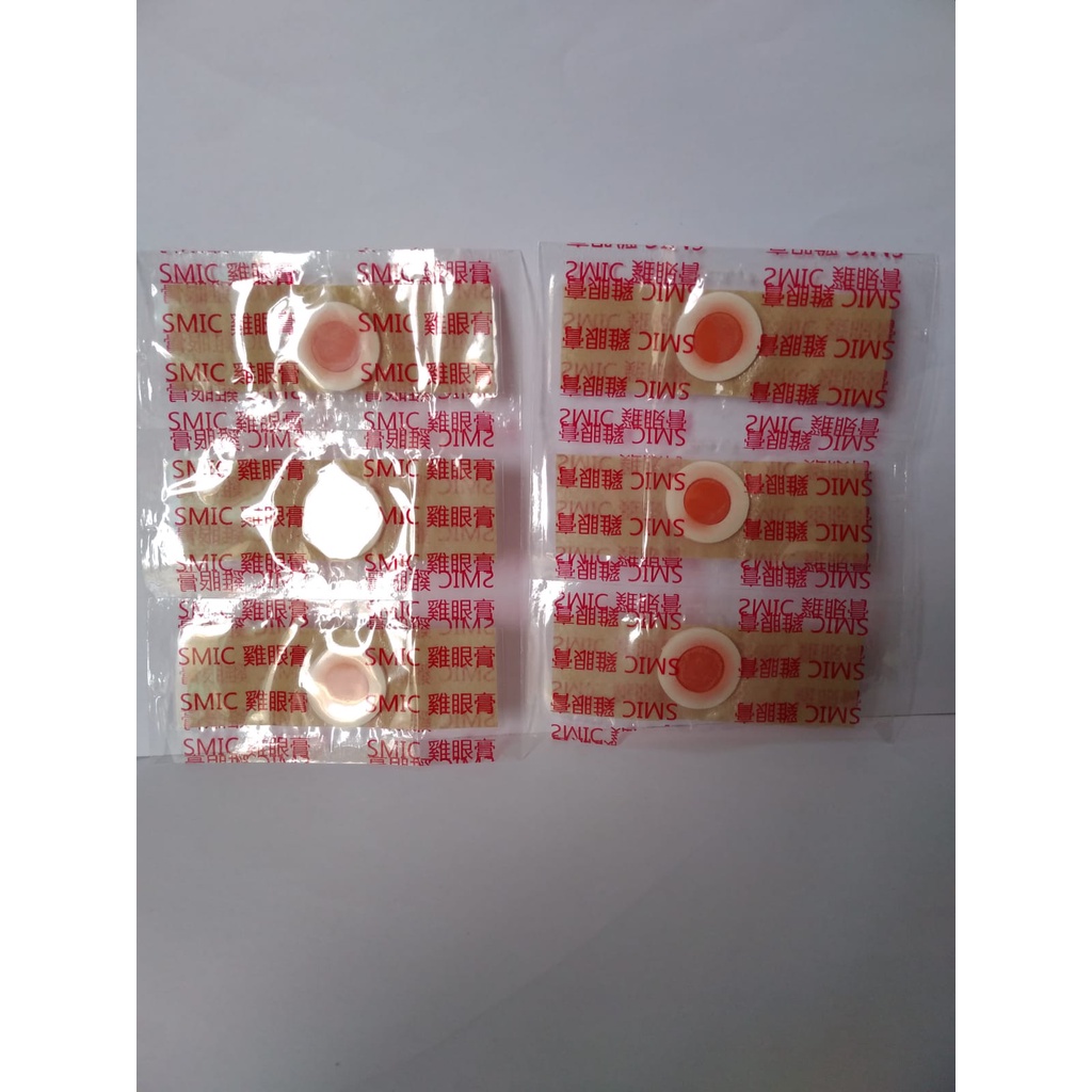 Plester Mata Ikan Ji Yan Gao Original Menghilangkan Mata Ikan Kutil Ji Yan Gao Tidak Ada Efek Samping Isi 6 pcs