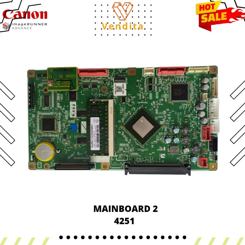 SPAREPARTS FOTOCOPY CANON IRA MAINBOARD 2 CANON IRA 4235 / 4245 / 4251