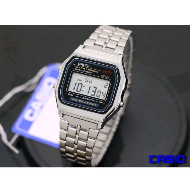 Jam Tangan_Casio_Pria Wanita Terlaris Stainliss