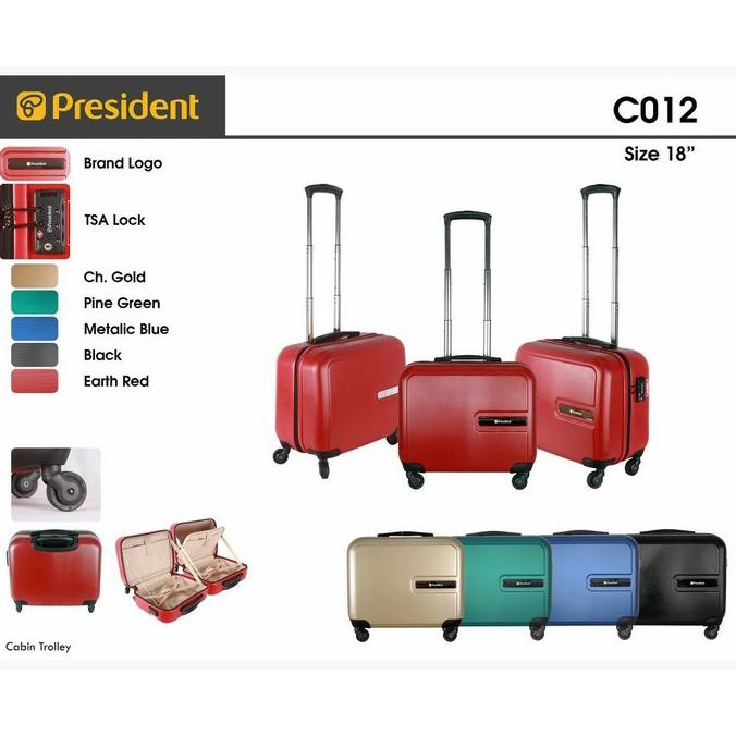 BISA BAYAR DITEMPAT ORI KOPER PRESIDENT 18 INCH type C012 OBRAL Kode 272